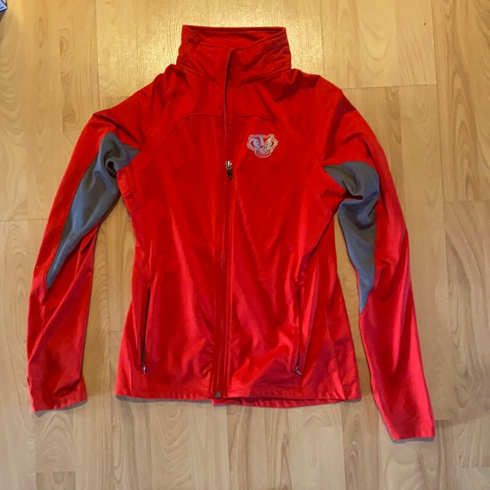 Womens Wisconsin Badger Full zip